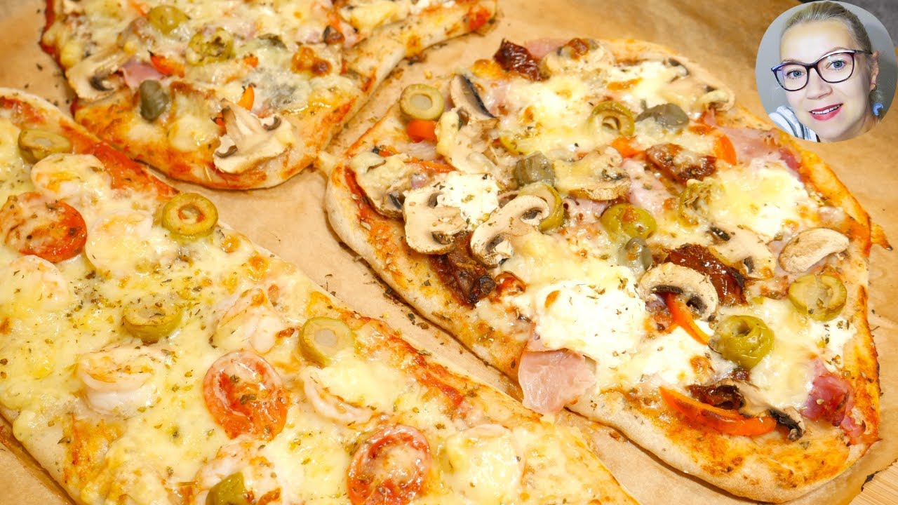 Prosta pizza domowa. Pyszna, lepsza niż w  pizzerii. Becia gotuje - poleca.