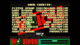 【SS】 Worms (ワームス) - Credits - Sega Saturn - 1997