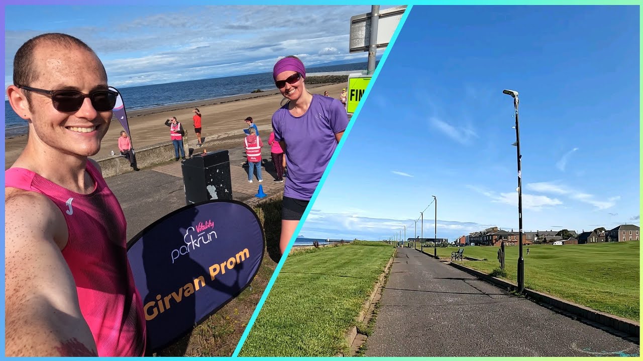 Girvan Prom parkrun Vlog YouTube