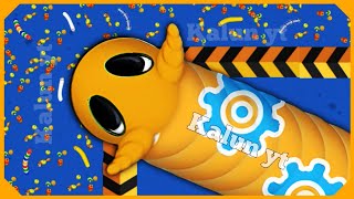 🐍WORMSZONE.IO | Giant Slither Snake Top 01 🏆 | Epic Worms Zone Biggest Snake Gameplay! | Kalun yt