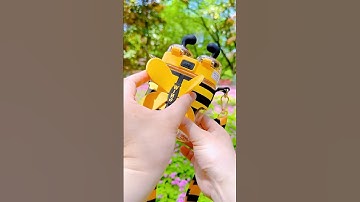 Bình nước hình Chú Ong dễ thương kèm ống hút #binhnuoc #xuhuong #trend