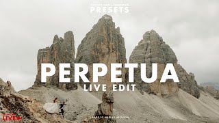 Live Editing with Archipelago Perpetua