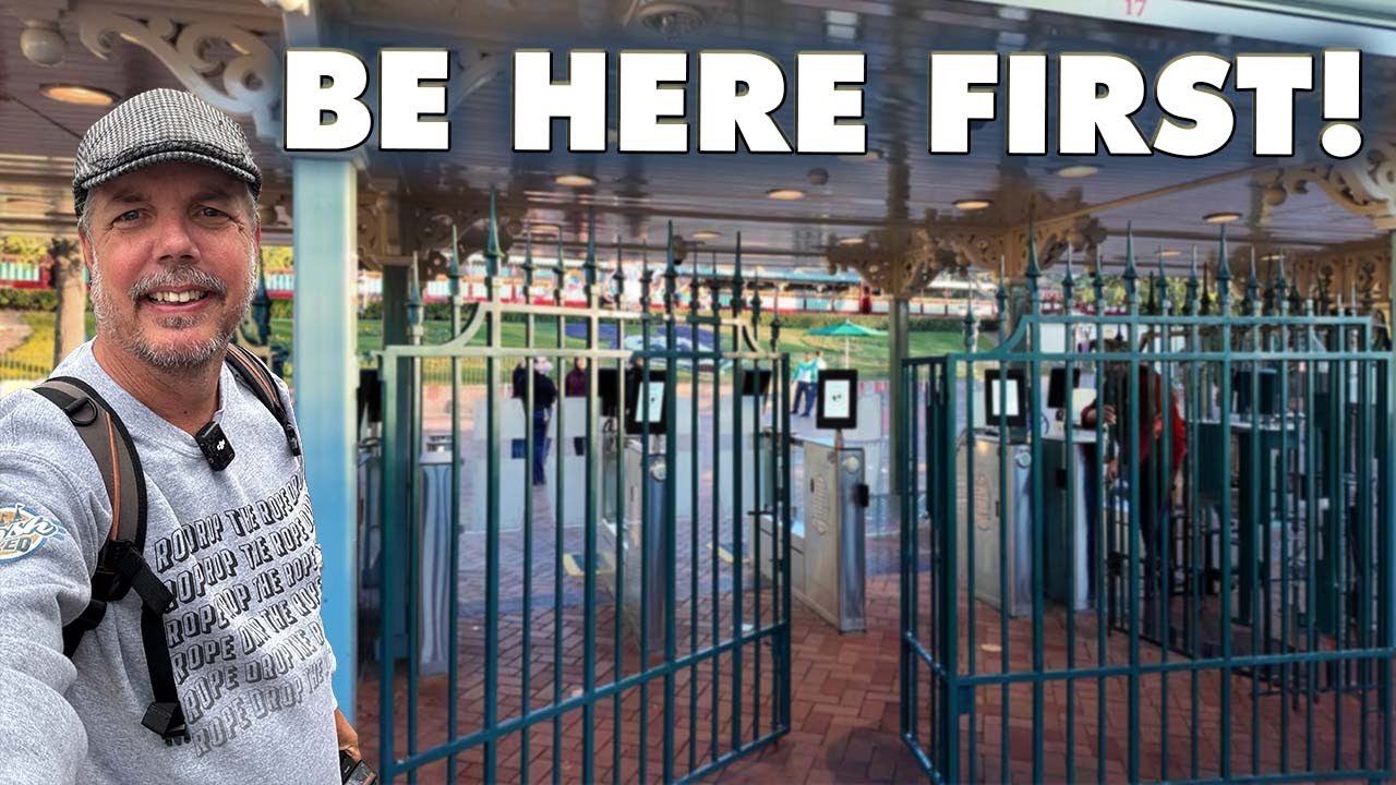 The BEST way to Rope Drop the Rope Drop