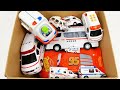 救急車のミニカー走る！緊急走行！坂道走行テスト Ambulance minicar runs on a slope with sirens sounding!