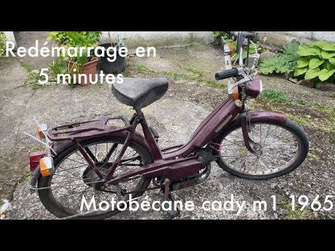 Redémarrage d'un CADY MOTOBECANE en 5 minutes (sortie de grange)