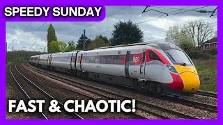 Speed Sunday | Fast ECML Action at Welham Green railway station ⚡