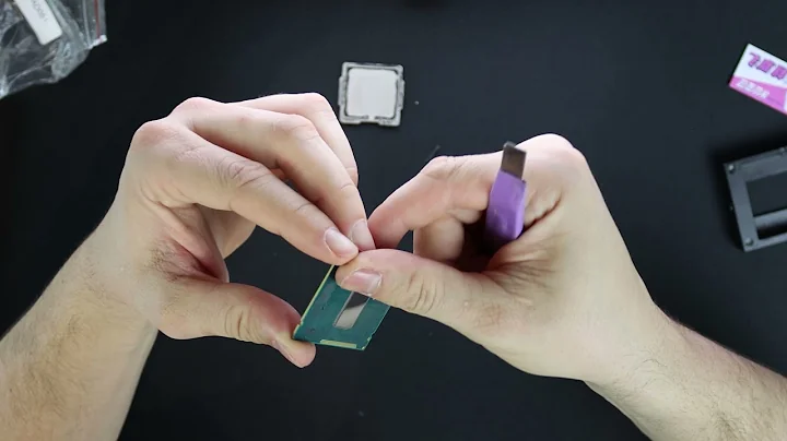 Delidding i7 3770K (-10 C Degrees drop)