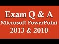 Exam Prep PowerPoint 2016/2013/2010 (long version)