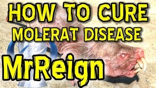 FALLOUT 4 - HOW TO CURE MOLERAT DISEASE - After Quest - PS4 GAME MOD
