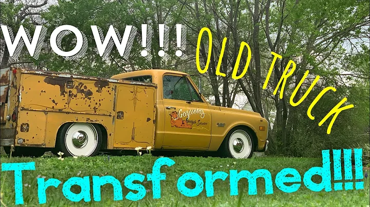 First TEST DRIVE after TRANSFORMING our old truck! In the shop with Emily EP 74
