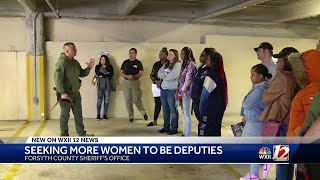 Forsyth County Sheriff's Office to recruit more women into law enforcement