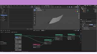 Reverse Curve Node -- Geometry Nodes -- Learning Blender