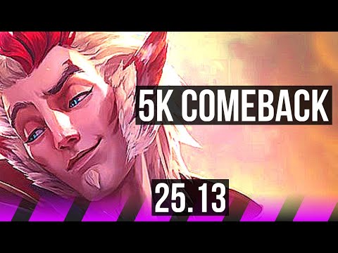 RAKAN & Miss Fortune vs TAHM KENCH & Karthus (SUP) | Comeback, 2/2/19 | NA Challenger | 25.13