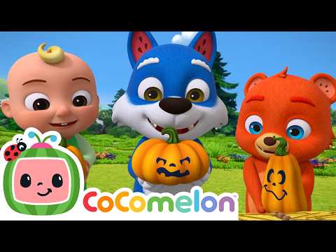 My Little Pumpkin Party! 🎤 CoComelon Animal Time Dance Moves 🎤 Sing and Dance Along