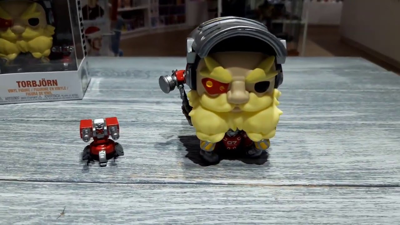 Обзор Фигурки Funko POP Торбьорн: Овервотч (Torbjorn: Overwatch 350) Original