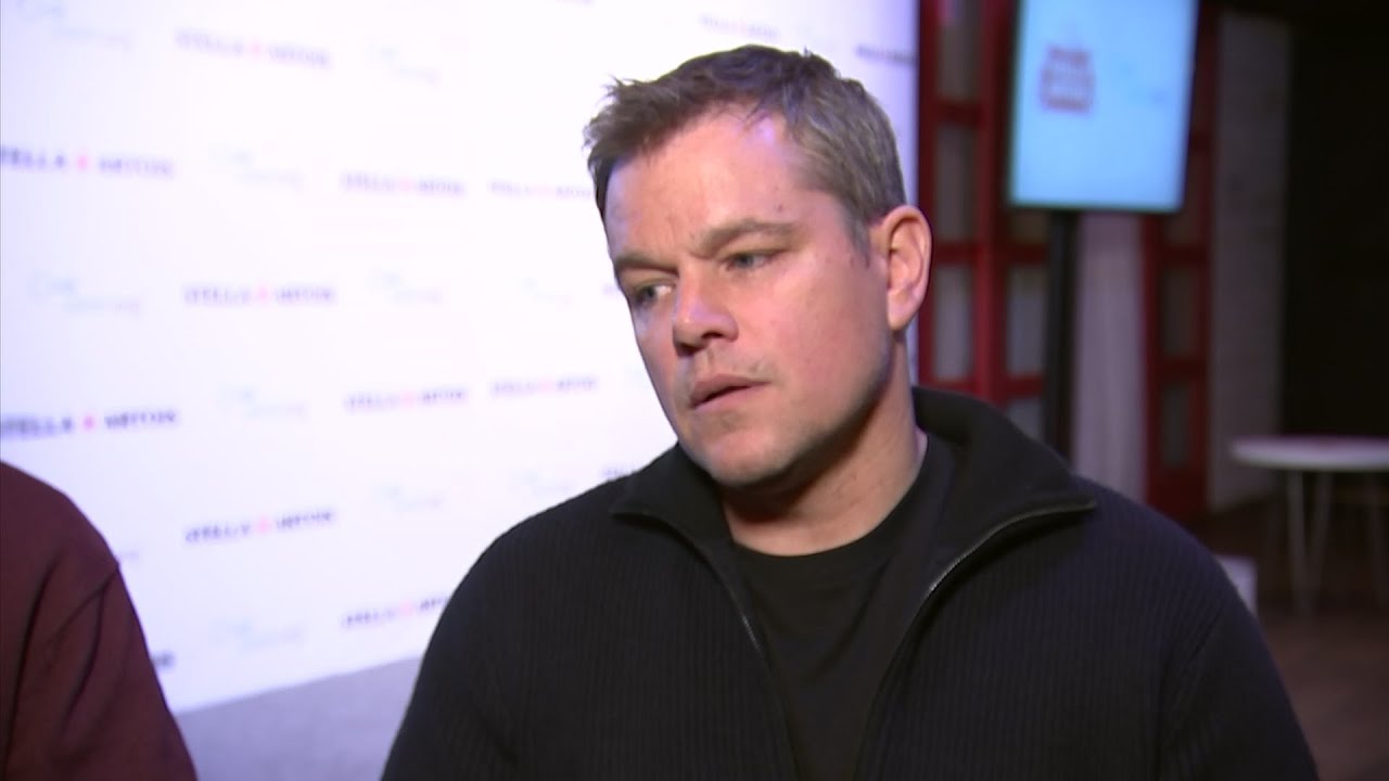 Matt Damon apologizes for comments on sexual misconduct