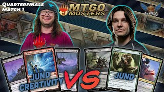 Jund Creativity vs Jund | MTG Modern | MTGO Masters | Quarterfinals | Match 1