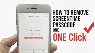 how to remove screentime passcode one click 2026 all iphone ! 📱 