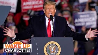 Thousands expected at Trump rally in NC: #WakeUpCLT To Go, Wednesday October 21