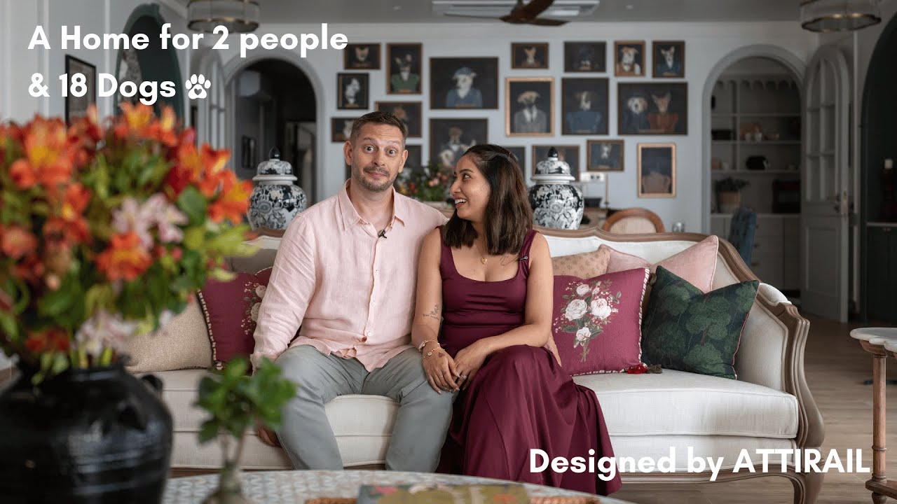 A Home for 2 People & 18 Dogs