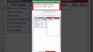 Unpivot data in #Excel using Formula with Dynamic Array Functions - No Power Query #exceltutorial