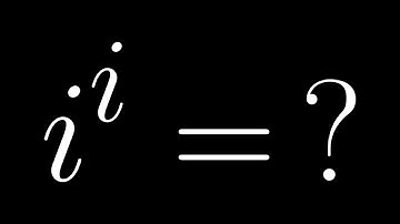 Quanto vale i elevado a i?