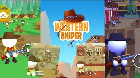Western sniper wild west fps shooter gameplay part 3/android game
