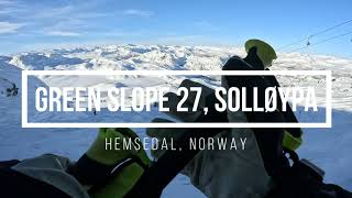 Hemsedal Green Slope 27, Solløypa