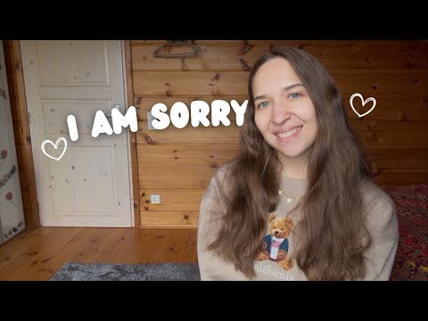 ASMR I am sorry for being inconsistent 🤍 (Whispering)
