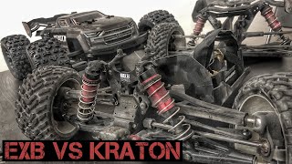 ARRMA KRATON EXB VS ARRMA KRATON. ГОТОВИМ EXB ПОД  ЭКСТРИМ БАШ (4K)