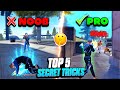 Top 5 secret tricks  in free fire   pro tips and tricks 2024  fireeyes gaming  free fire max