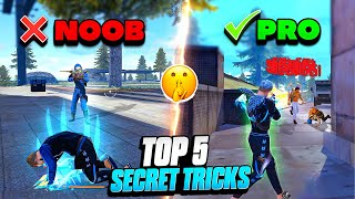 TOP 5 SECRET TRICKS 🤯 IN FREE FIRE 🔥 || PRO TIPS AND TRICKS 2024 || FIREEYES GAMING || FREE FIRE MAX screenshot 4