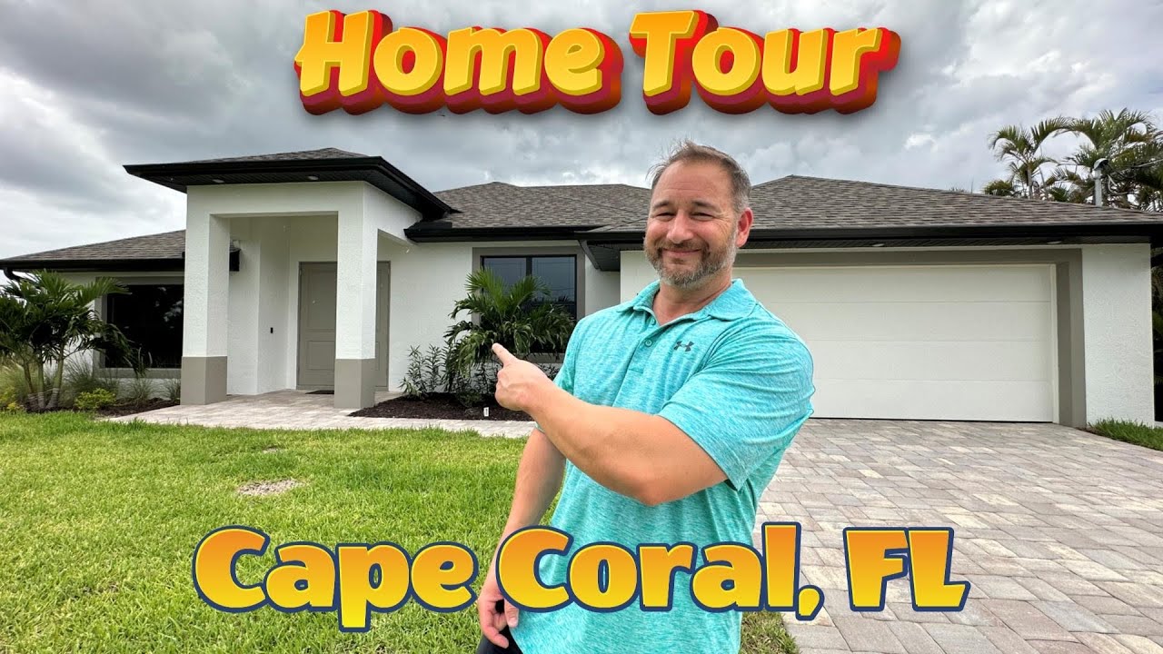 New Construction Gulf Access Pool Home In Cape Coral Florida! New Homes