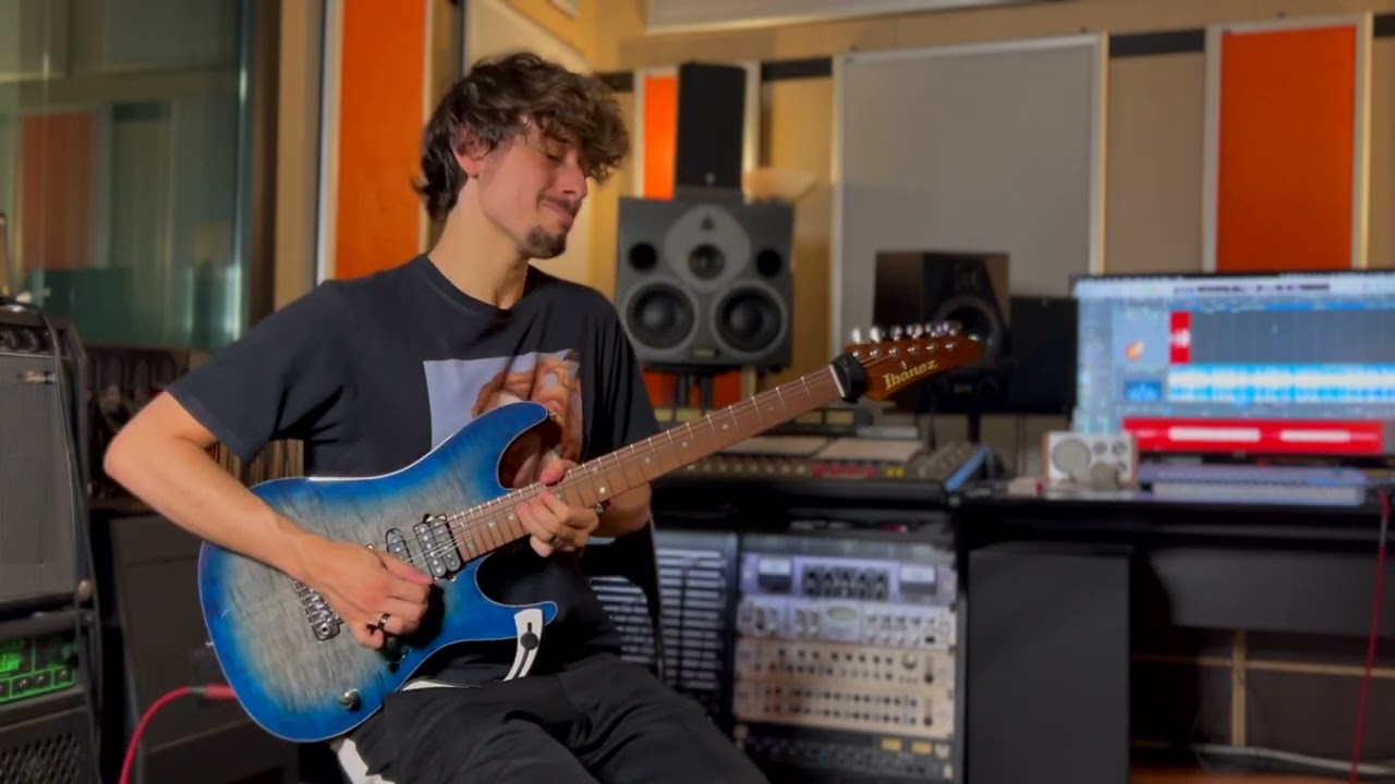Funk Rock Jam - Samuele Perduca & Ibanez AZ2407F