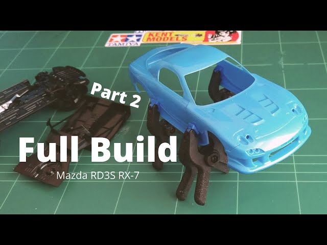 1/24 アオシマRX7 1/24 C-WEST FD3S RX-7 '99 （マツダ） - AOSHIMA SCALE MODEL