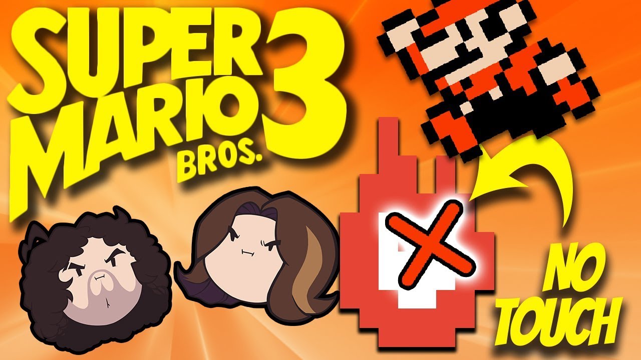 Mario 3: No Touch Challenge - PART 22 - Game Grumps games people play