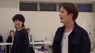中山優馬、事務所退所後初ミュージカル公開稽古で熱唱　古謝那伊留と共演で歌声披露「この道で進んでいく」　農業系Rock Musical『いただきます！～歌舞伎町伝説～』公開稽古