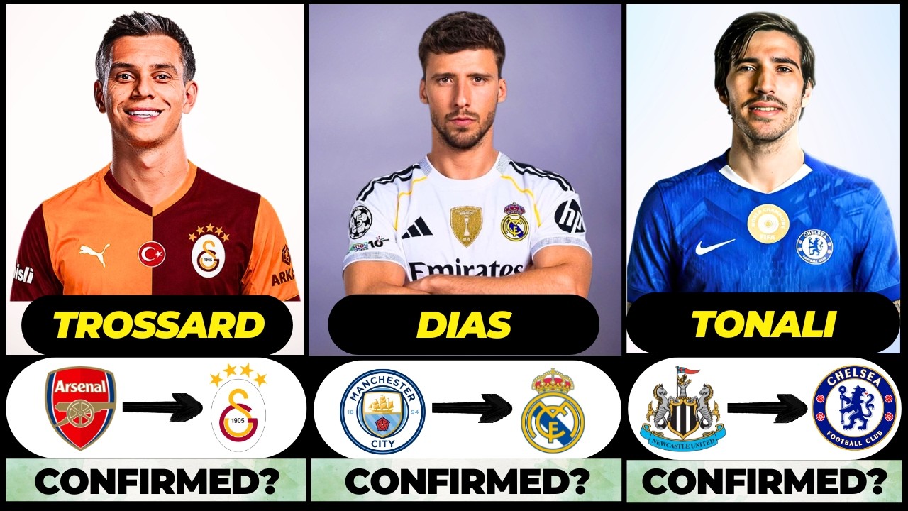 🚨 NEW CONFIRMED TRANSFERS & RUMOURS! 🚨🔥 ft. Diaz, Trossard, Tonali... etc