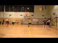 Left hand offense drill youth basketball