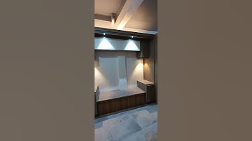 Handleless Modern Kitchen Cabinet