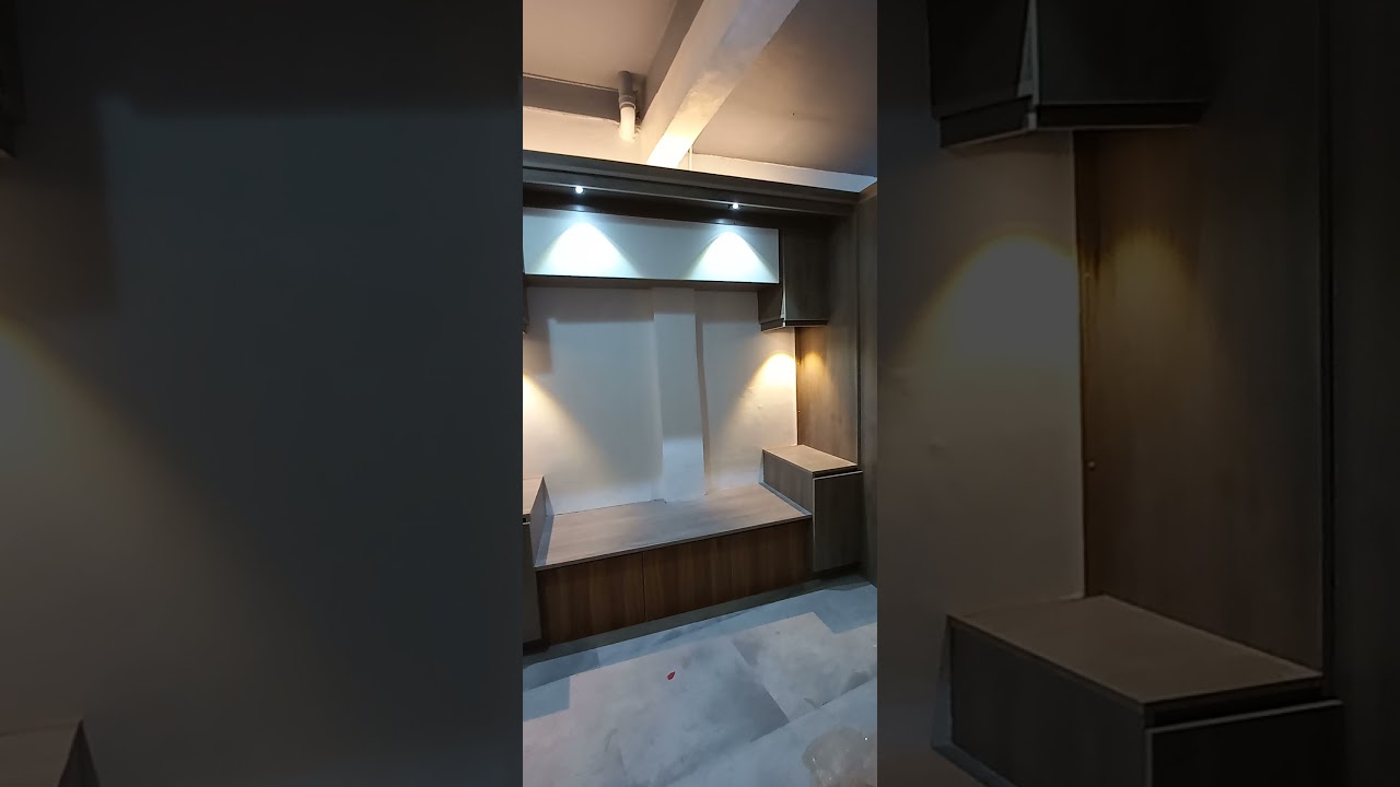 Handleless Modern Kitchen Cabinet