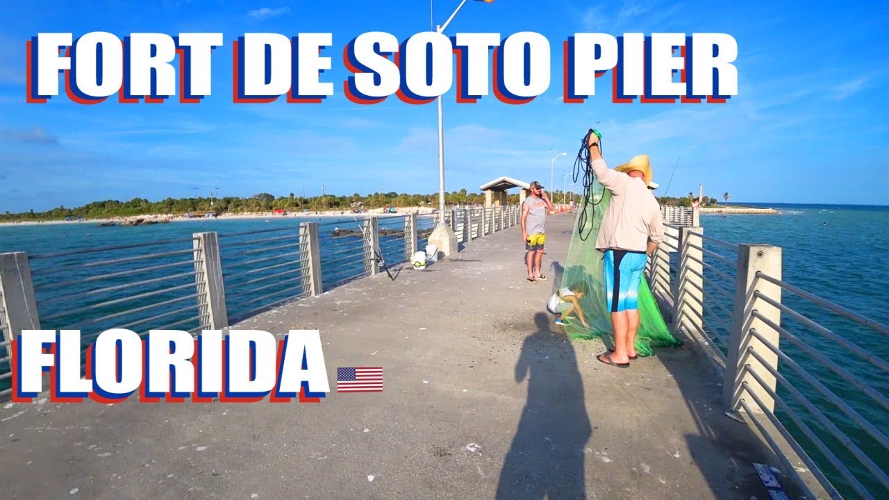 Fort Desoto Park Pier The Best Fishing Pier In St Petersburg Florida