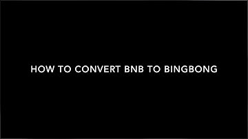 How to convert BNB to BINGBONG on Pancakeswap