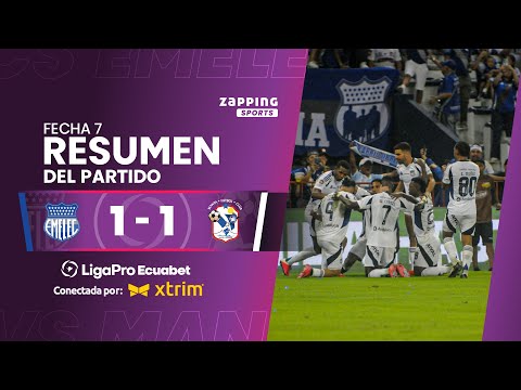 CS Emelec 1 - 1 Manta FC / Fecha 7 / LigaPro Ecuabet conectada por Xtrim