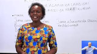 Kiswahili-  Darasa La Nne-   Kutumia Alama za Uandishi na Matumizi ya Herufi Kubwa screenshot 2