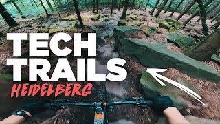 Technische neue Trails in Heidelberg | Nico zeigt mir neue Trails | Enduro MTB |  Jonas Heidl
