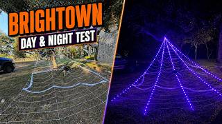 Brightown Spider Web Lights Review and Night Test