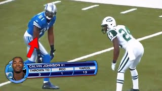 When A Prime Calvin Johnson Went to Revis Island