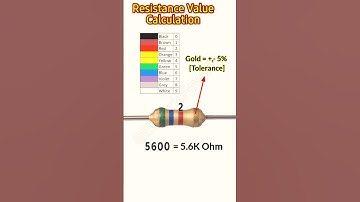 How to Calculate 4 Band Resistor Value | Easy Trick #resistor