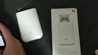 Como configurar Mi Portable Photo Printer da Xiaomi  impressora portatil no Brasil